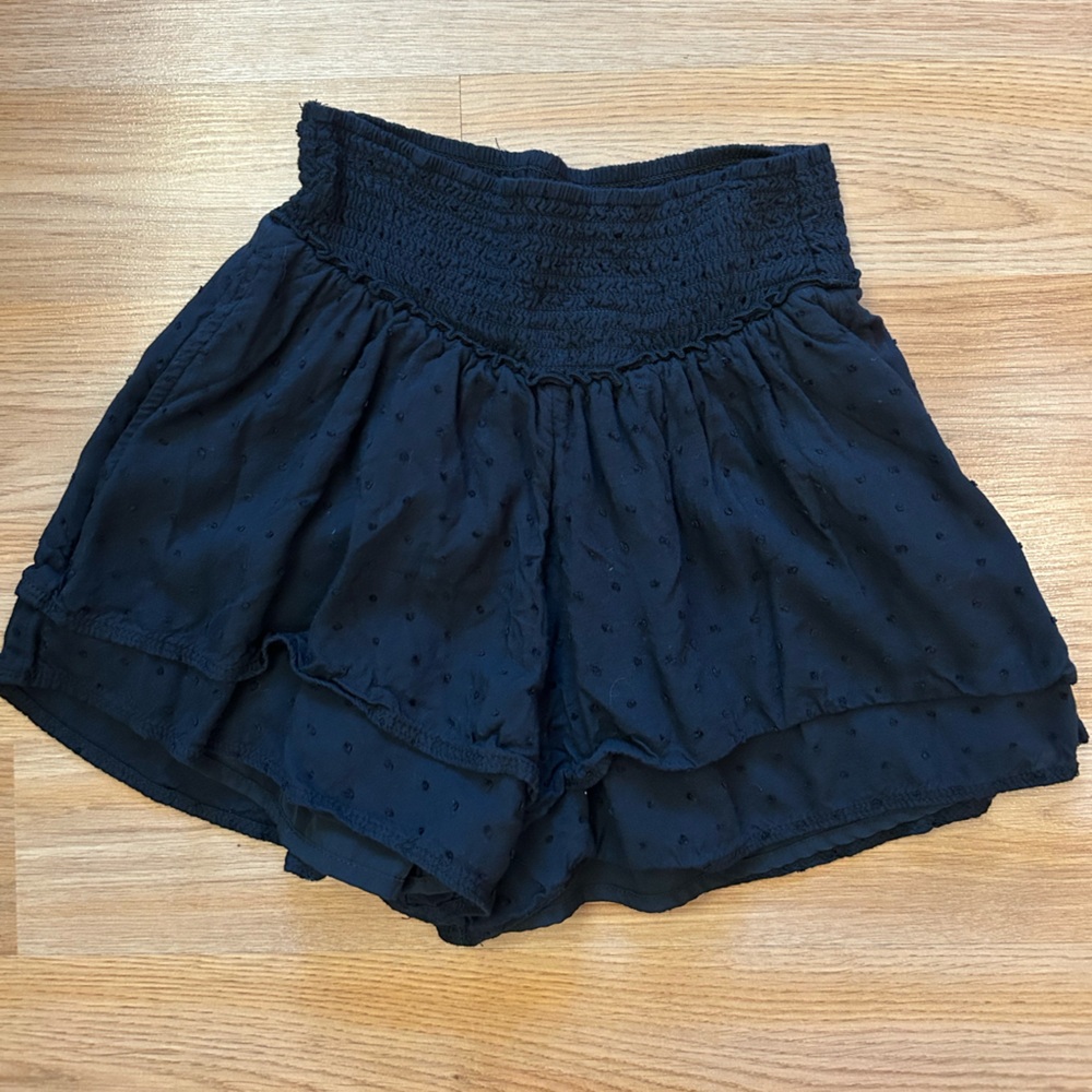 Hollister Black High-Rise Skirt